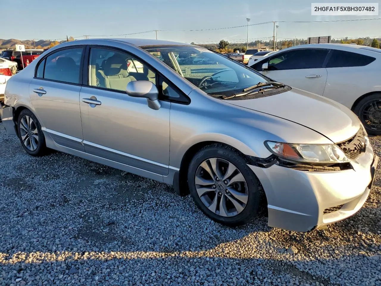 2HGFA1F5XBH307482 2011 Honda Civic Lx