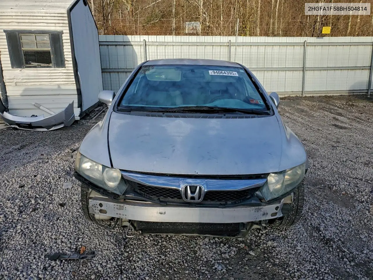 2HGFA1F58BH504814 2011 Honda Civic Lx