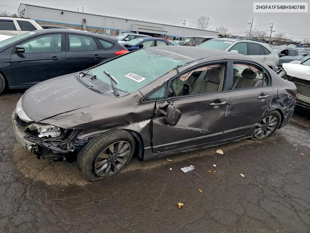 2HGFA1F54BH540788 2011 Honda Civic Lx