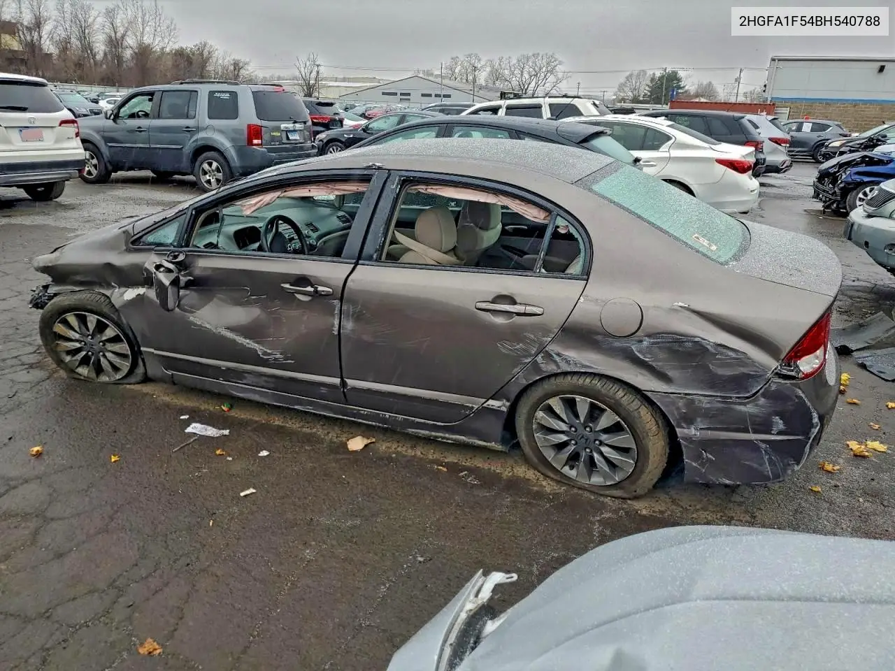2HGFA1F54BH540788 2011 Honda Civic Lx
