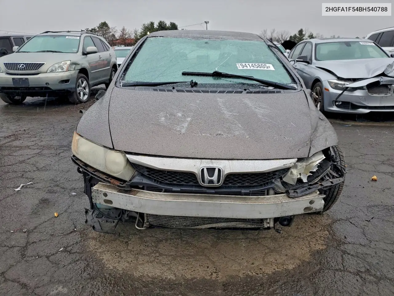 2HGFA1F54BH540788 2011 Honda Civic Lx