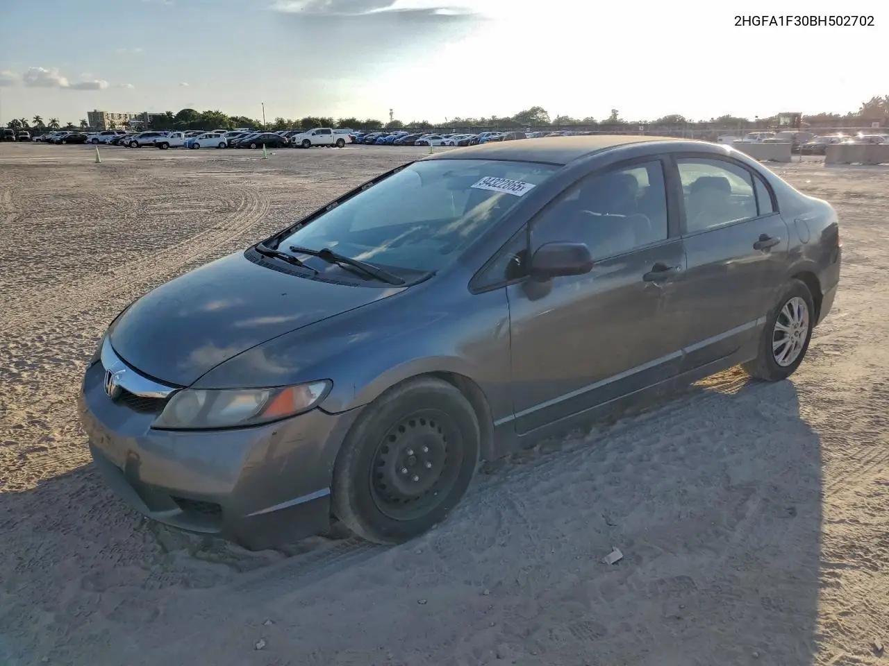 2HGFA1F30BH502702 2011 Honda Civic Vp