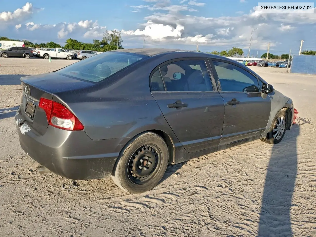 2HGFA1F30BH502702 2011 Honda Civic Vp