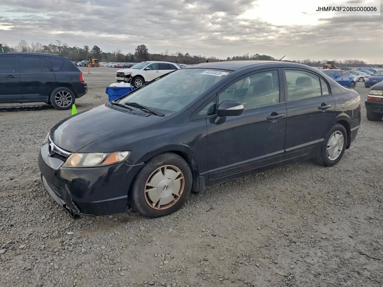 JHMFA3F20BS000006 2011 Honda Civic Hybrid