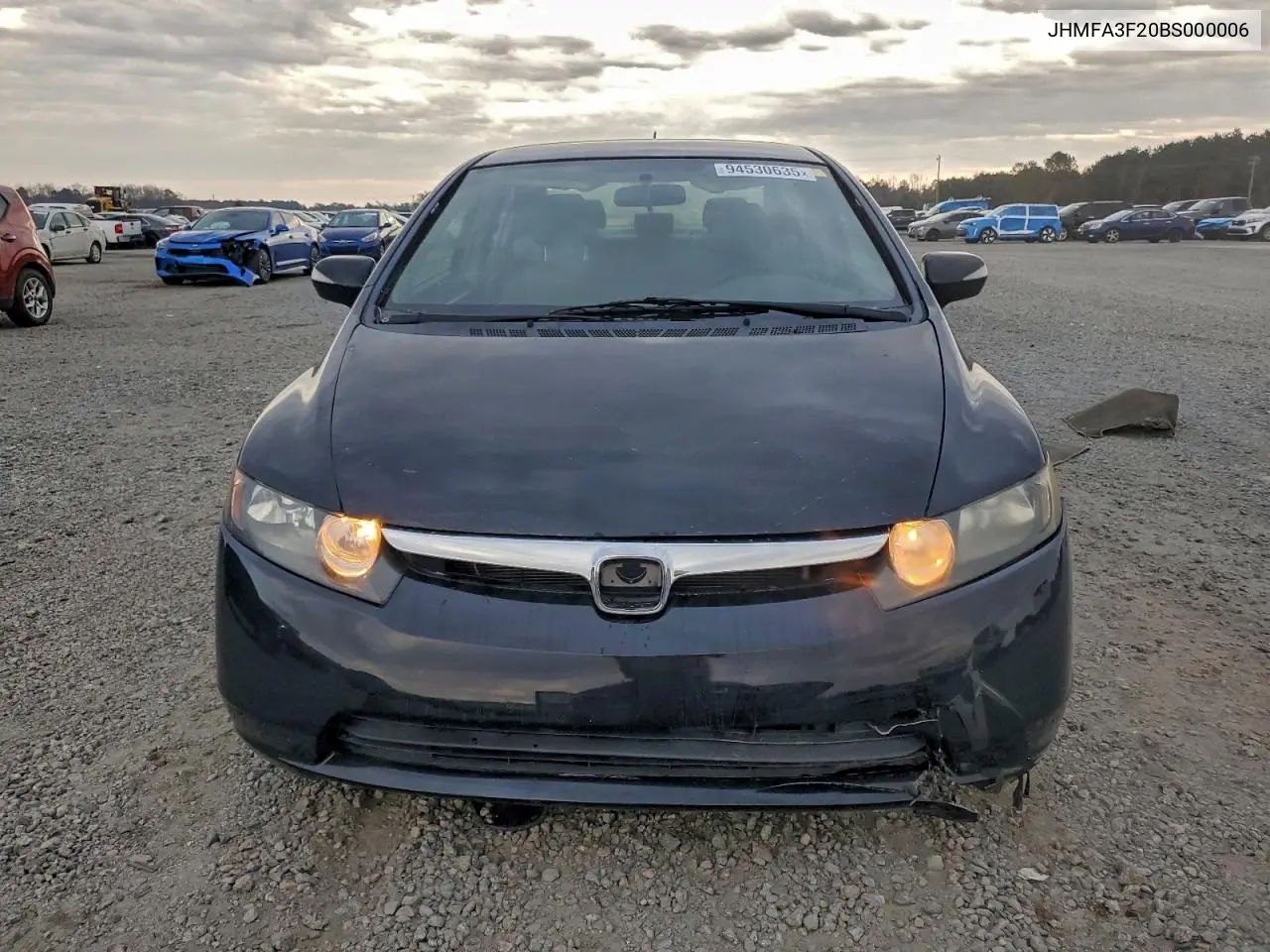 JHMFA3F20BS000006 2011 Honda Civic Hybrid