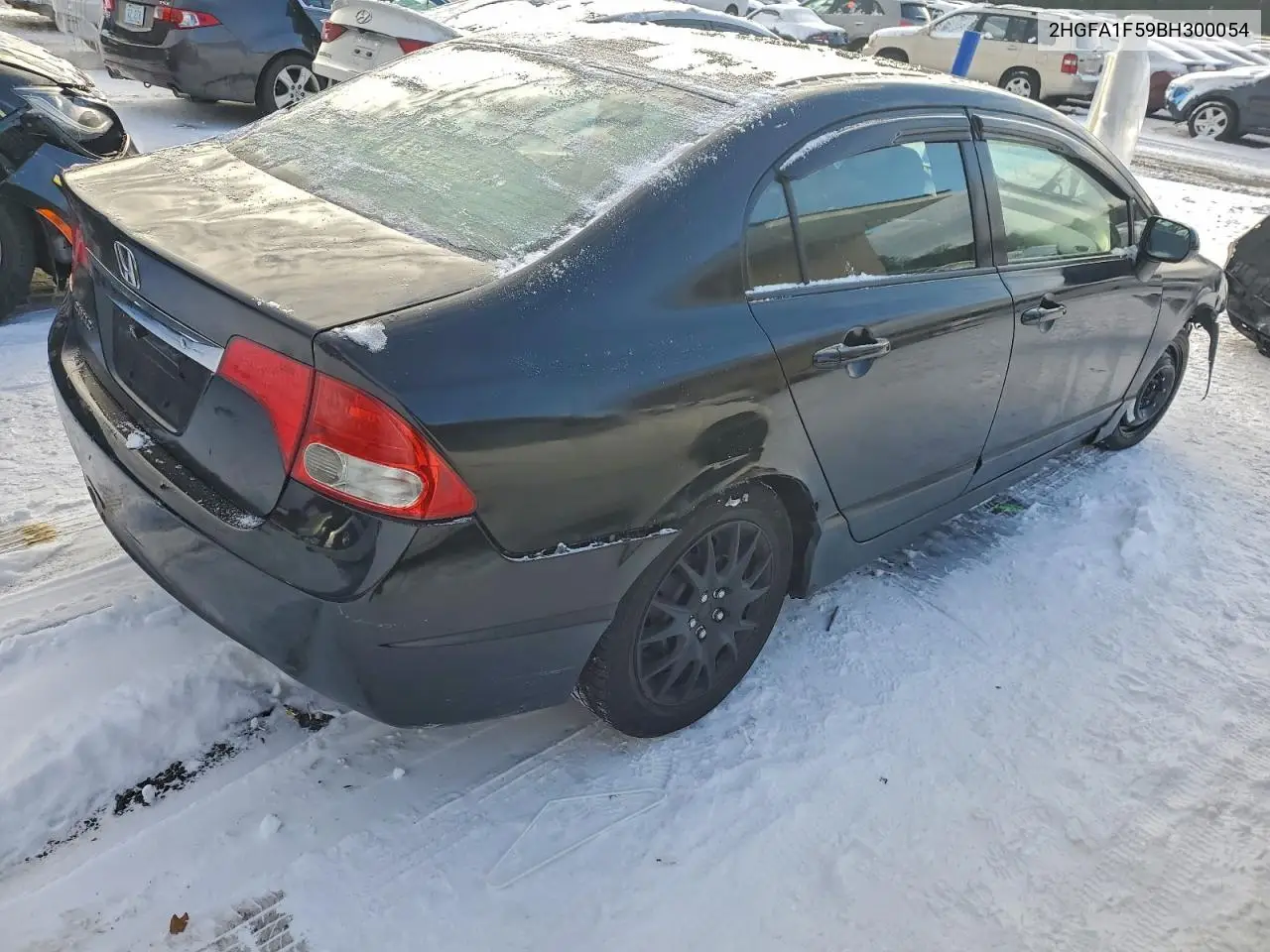 2HGFA1F59BH300054 2011 Honda Civic Lx