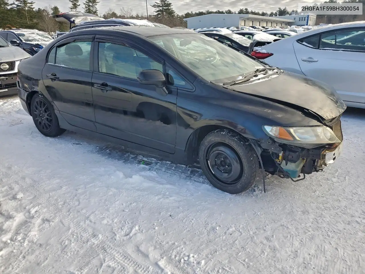 2HGFA1F59BH300054 2011 Honda Civic Lx