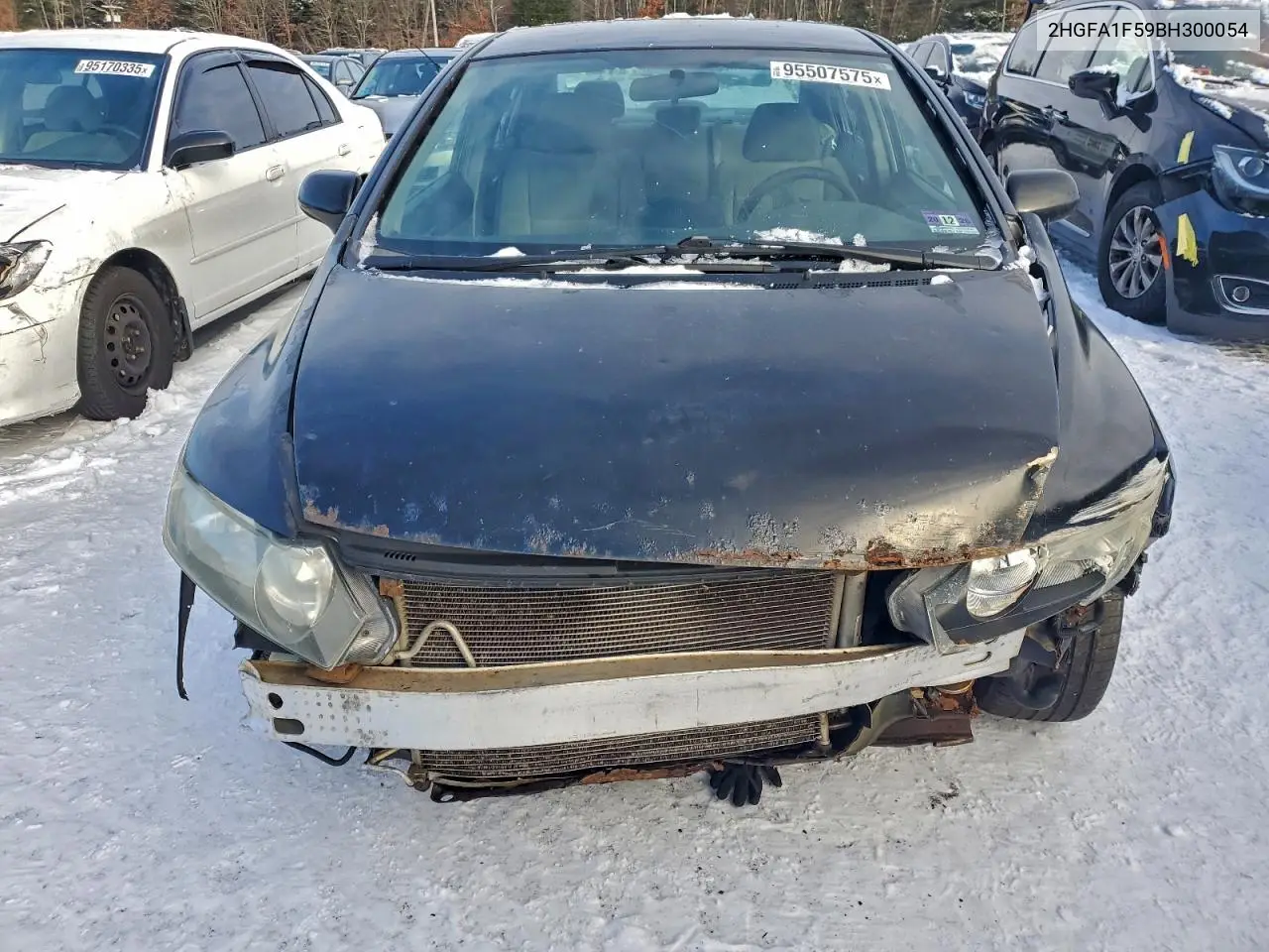 2HGFA1F59BH300054 2011 Honda Civic Lx