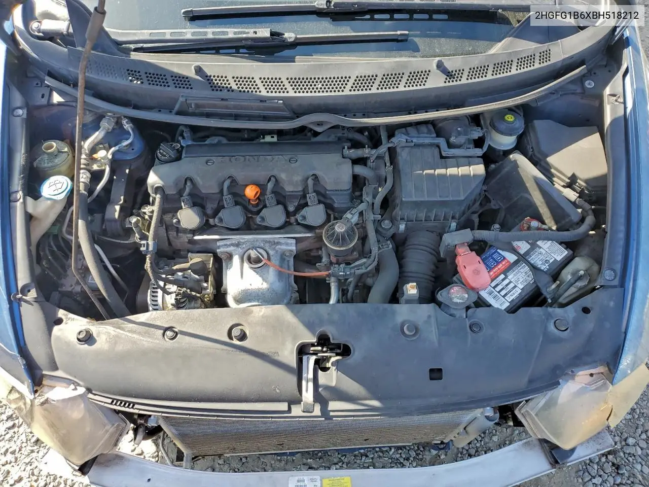 2HGFG1B6XBH518212 2011 Honda Civic Lx