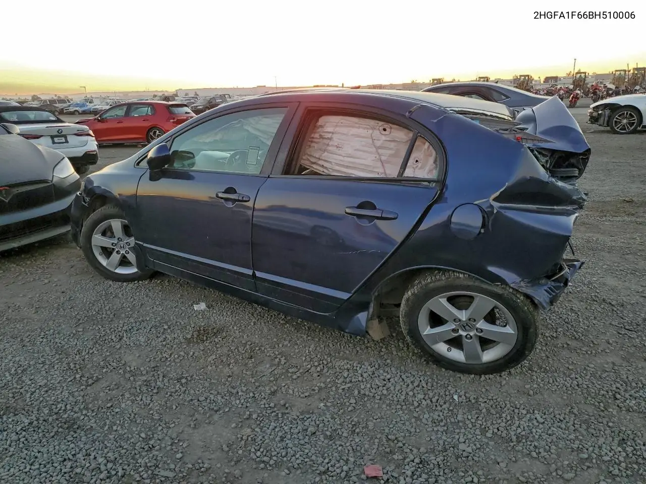 2HGFA1F66BH510006 2011 Honda Civic Lx-S