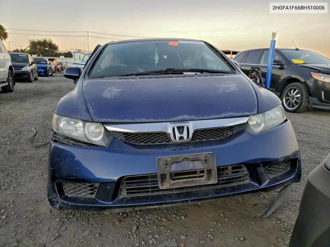 2HGFA1F66BH510006 2011 Honda Civic Lx-S