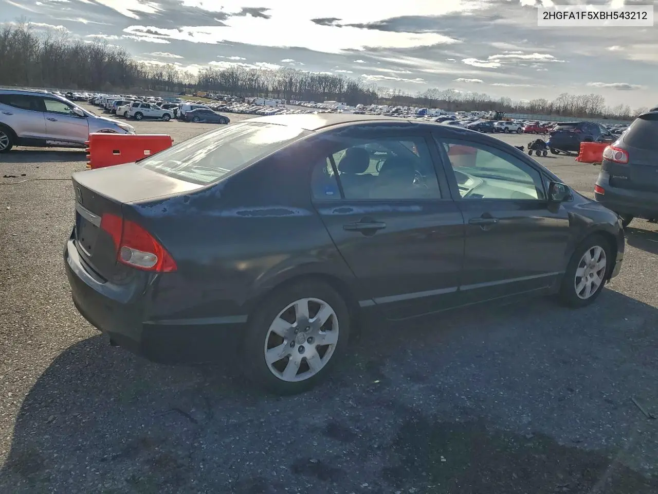 2HGFA1F5XBH543212 2011 Honda Civic Lx