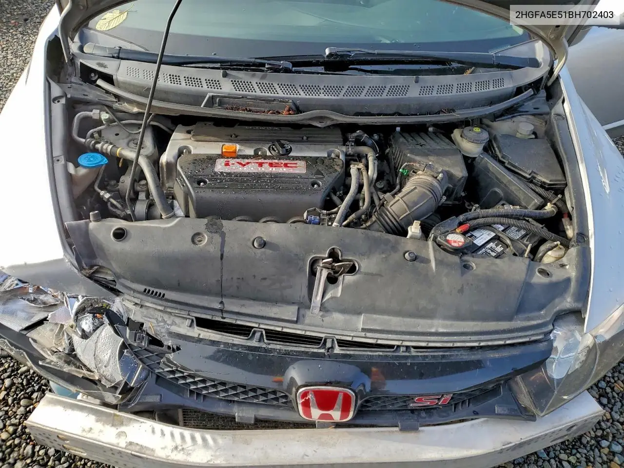 2HGFA5E51BH702403 2011 Honda Civic Si