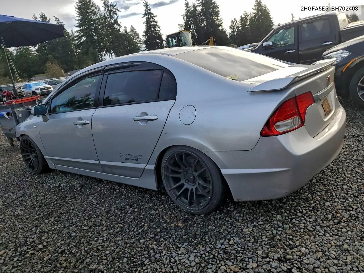 2HGFA5E51BH702403 2011 Honda Civic Si
