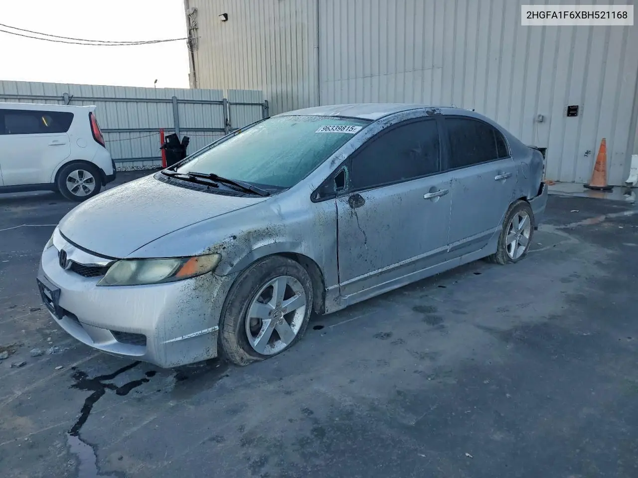 2HGFA1F6XBH521168 2011 Honda Civic Lx-S