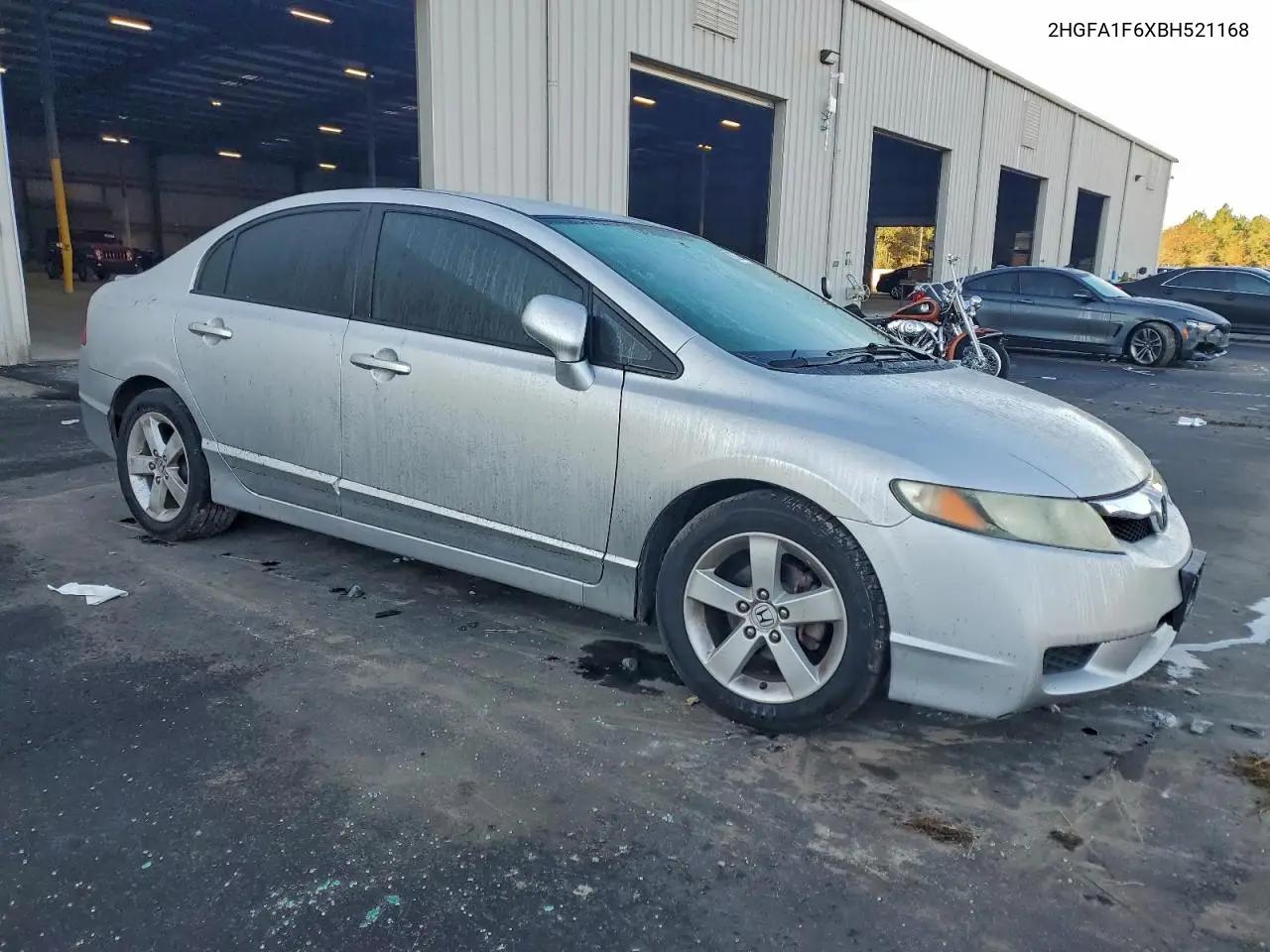 2HGFA1F6XBH521168 2011 Honda Civic Lx-S