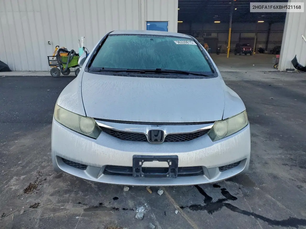 2HGFA1F6XBH521168 2011 Honda Civic Lx-S