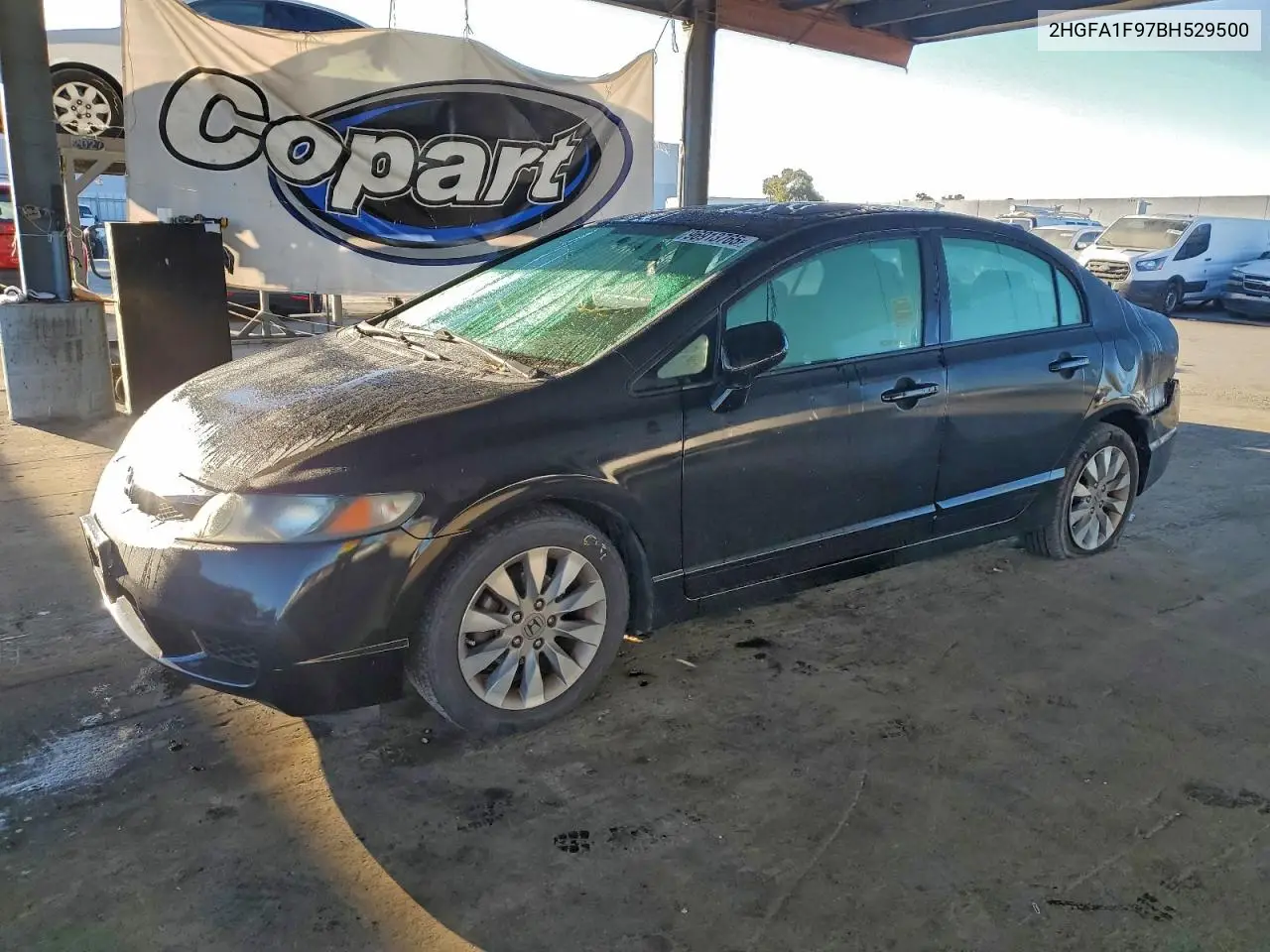 2HGFA1F97BH529500 2011 Honda Civic Exl