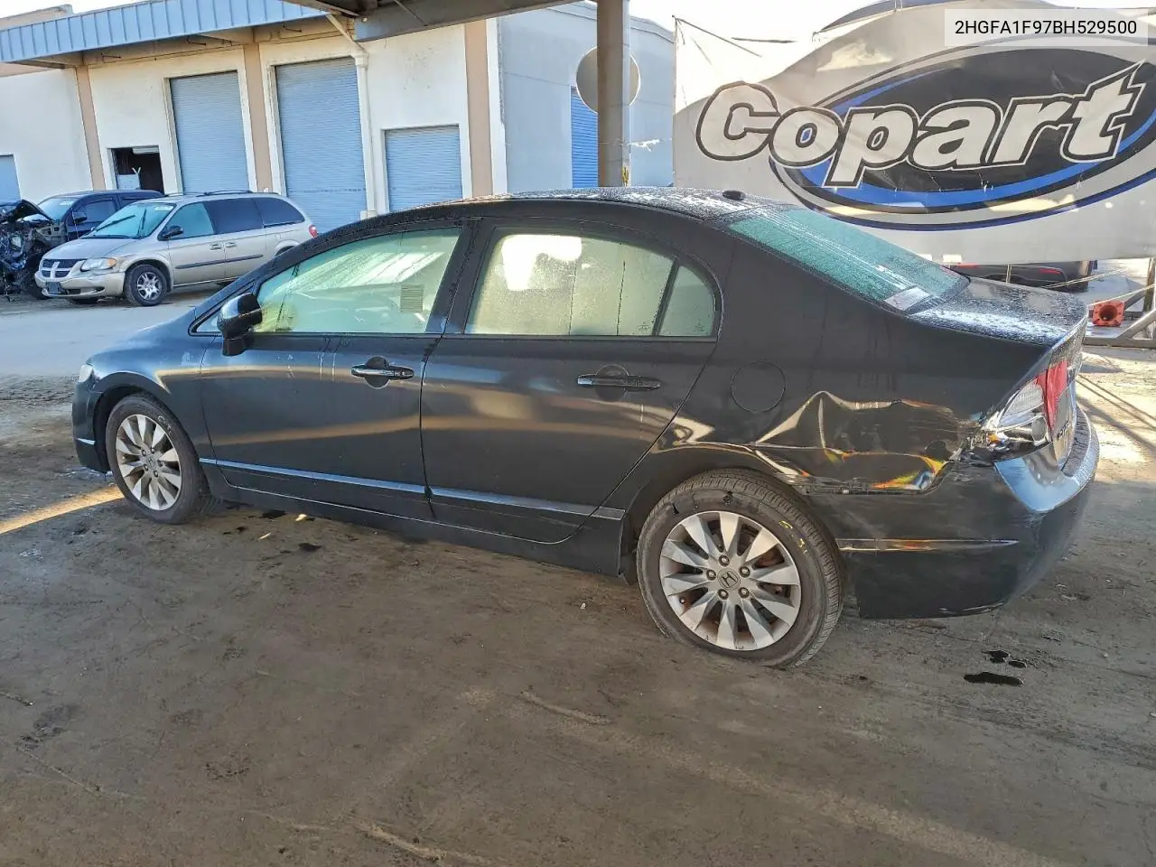 2HGFA1F97BH529500 2011 Honda Civic Exl