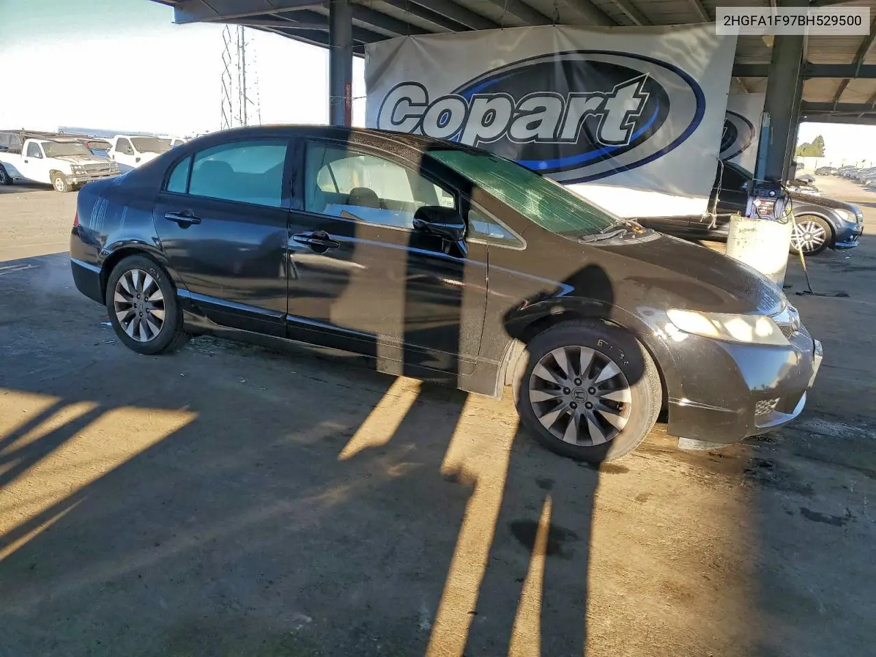 2HGFA1F97BH529500 2011 Honda Civic Exl