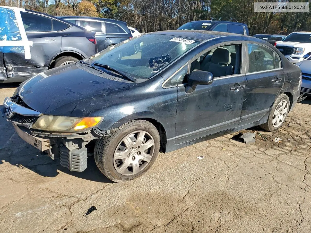 19XFA1F55BE012073 2011 Honda Civic Lx