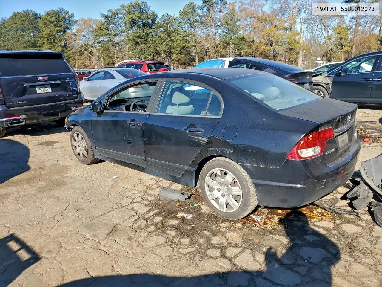 19XFA1F55BE012073 2011 Honda Civic Lx