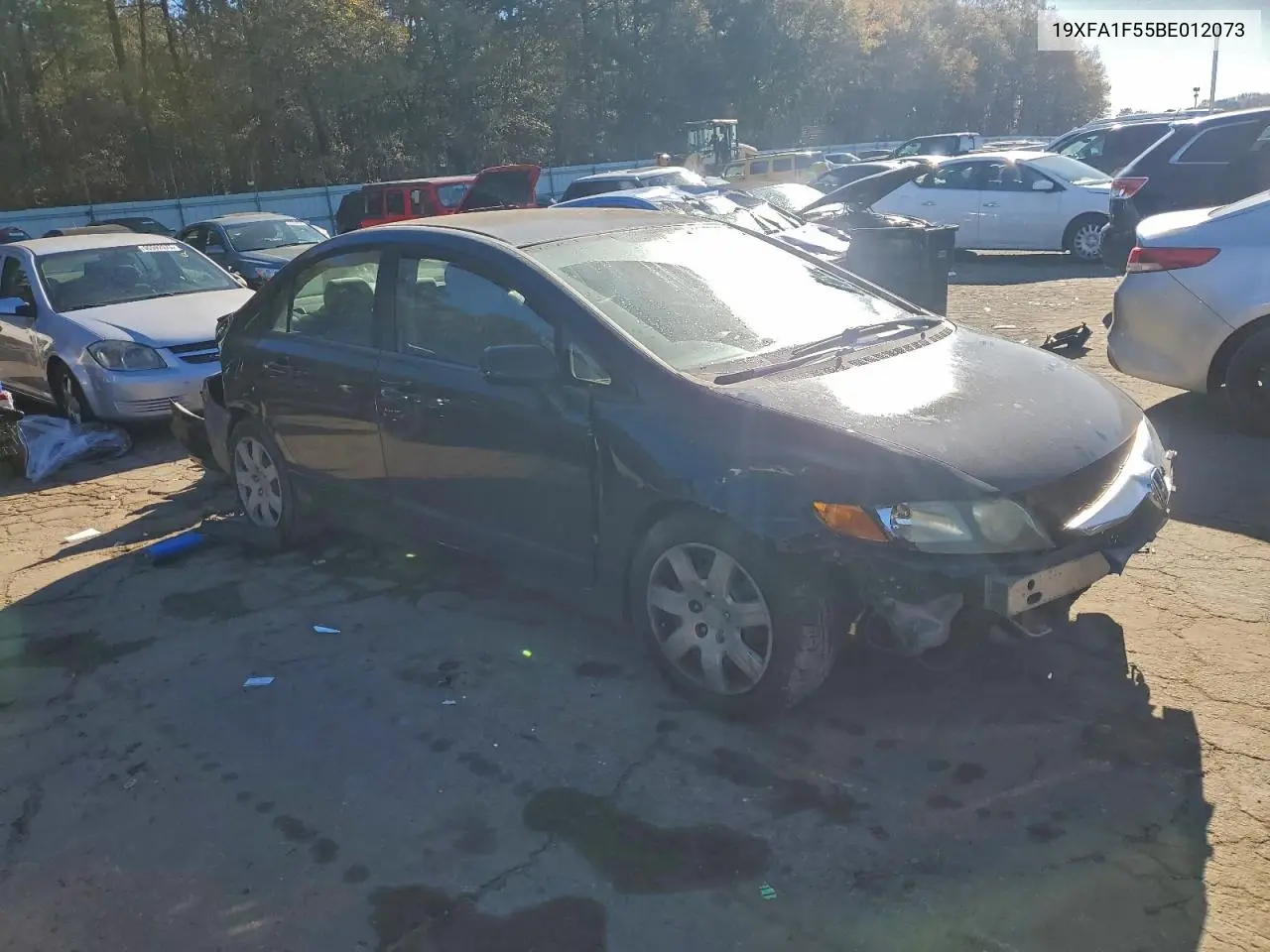 19XFA1F55BE012073 2011 Honda Civic Lx