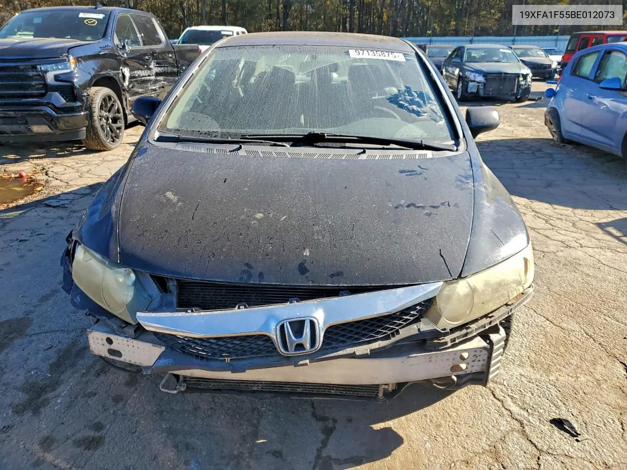 19XFA1F55BE012073 2011 Honda Civic Lx