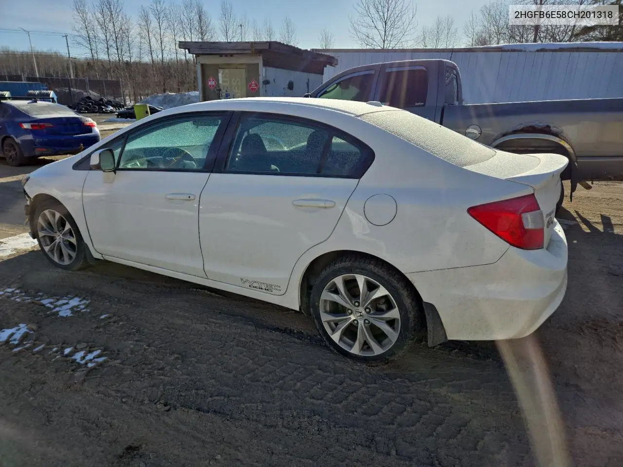 2HGFB6E58CH201318 2012 Honda Civic Si