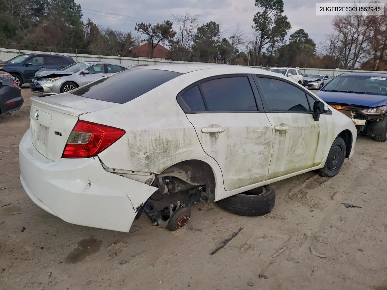 2HGFB2F63CH552945 2012 Honda Civic