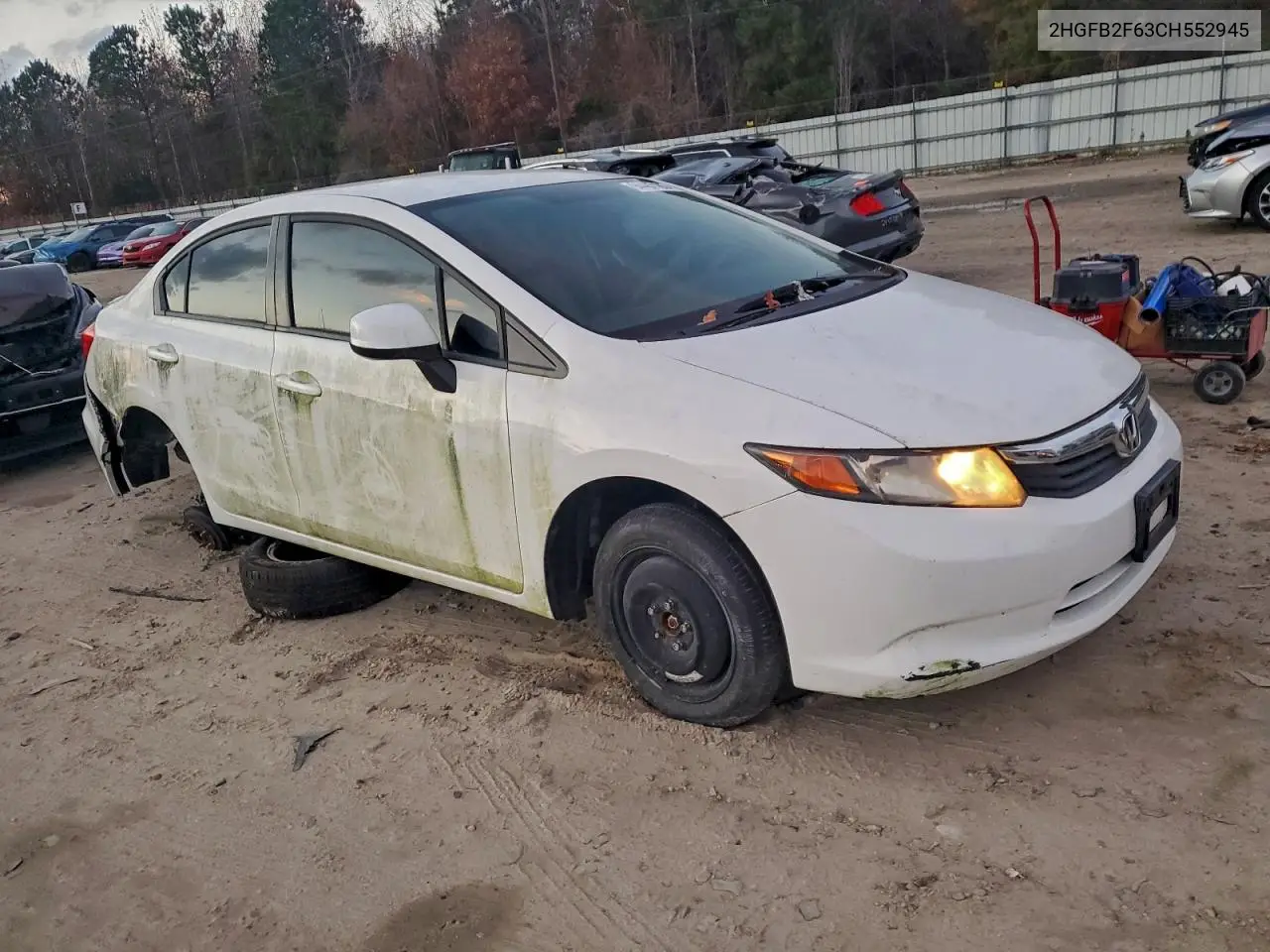 2HGFB2F63CH552945 2012 Honda Civic