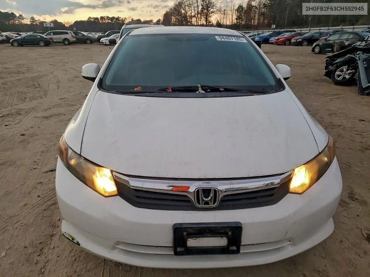 2HGFB2F63CH552945 2012 Honda Civic