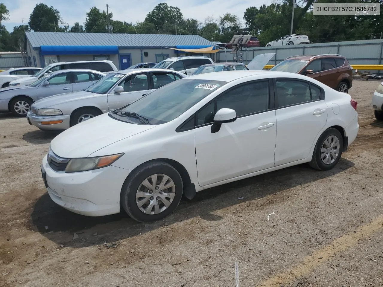 2HGFB2F57CH586782 2012 Honda Civic Lx