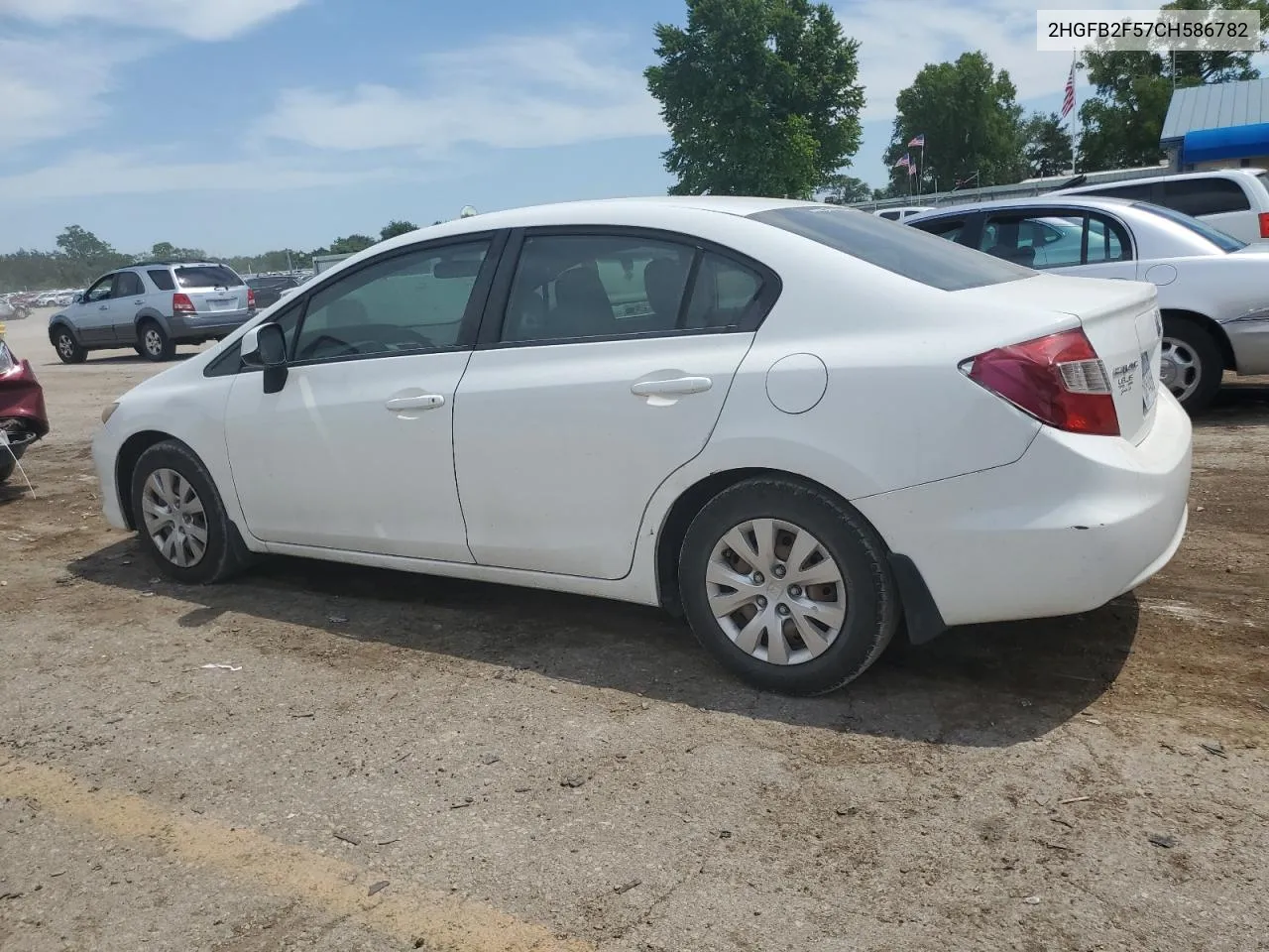 2HGFB2F57CH586782 2012 Honda Civic Lx