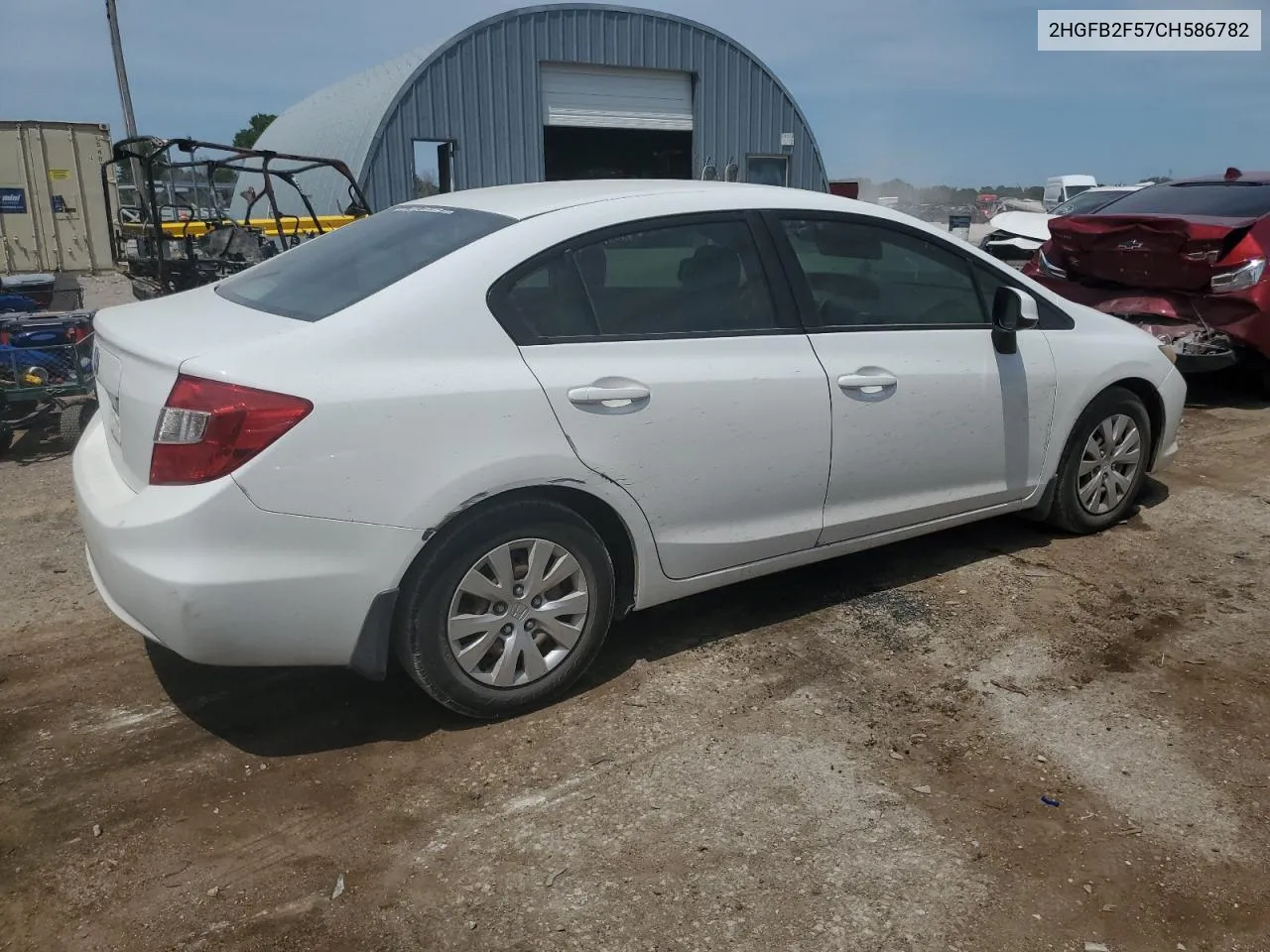 2HGFB2F57CH586782 2012 Honda Civic Lx