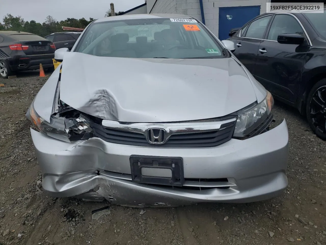 19XFB2F54CE392219 2012 Honda Civic Lx