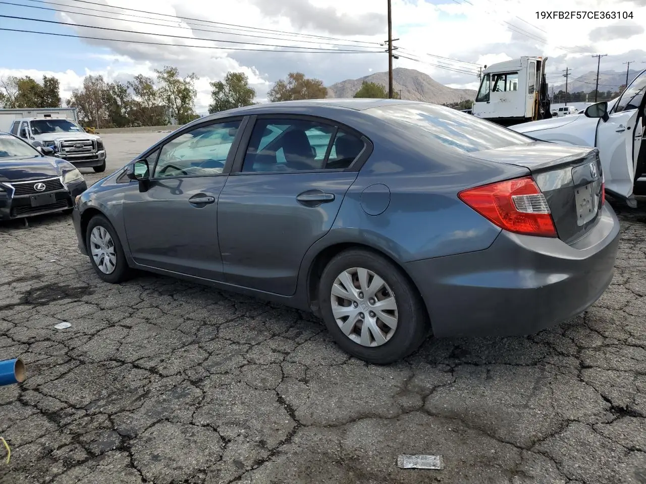 19XFB2F57CE363104 2012 Honda Civic Lx