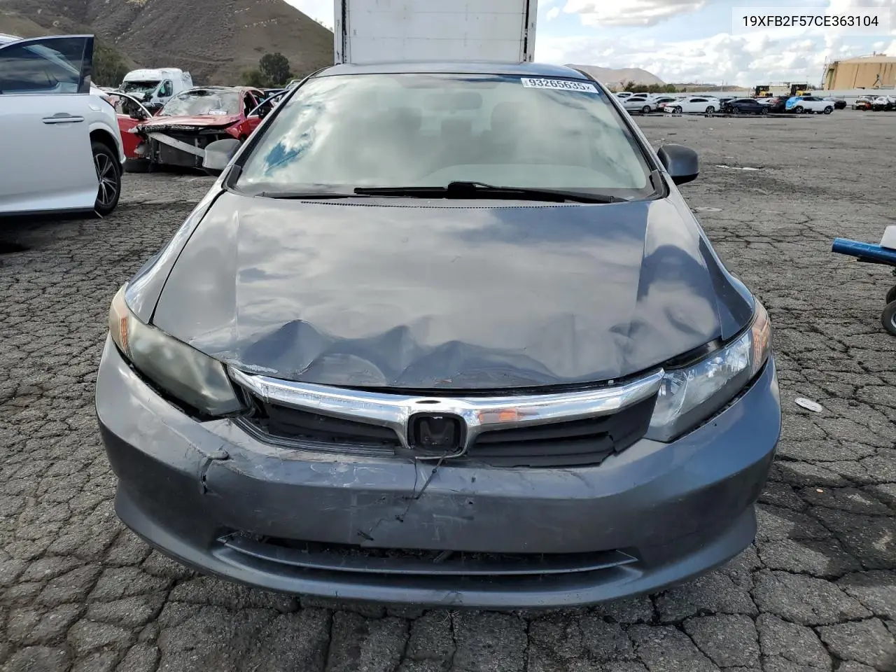 19XFB2F57CE363104 2012 Honda Civic Lx