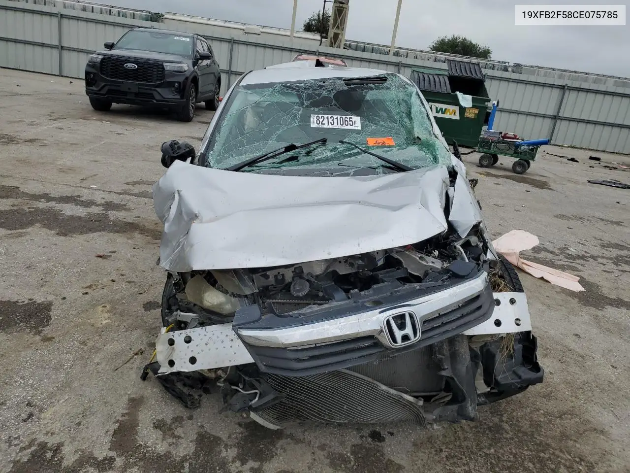 19XFB2F58CE075785 2012 Honda Civic Lx