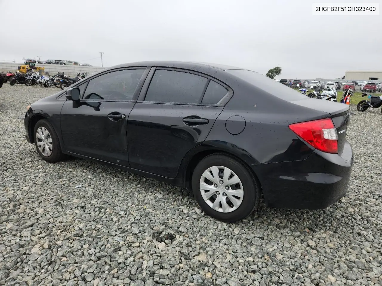 2HGFB2F51CH323400 2012 Honda Civic Lx