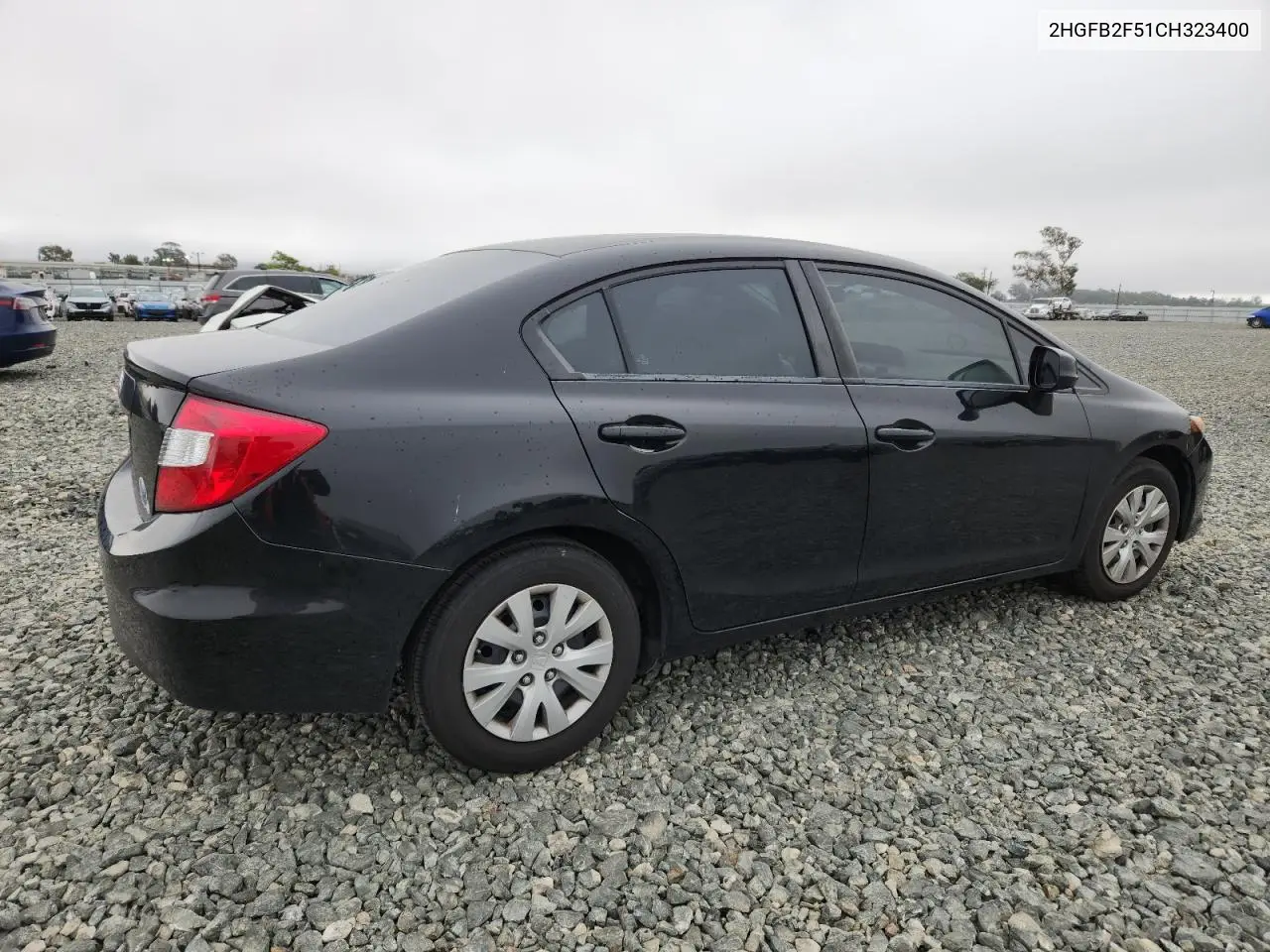 2HGFB2F51CH323400 2012 Honda Civic Lx