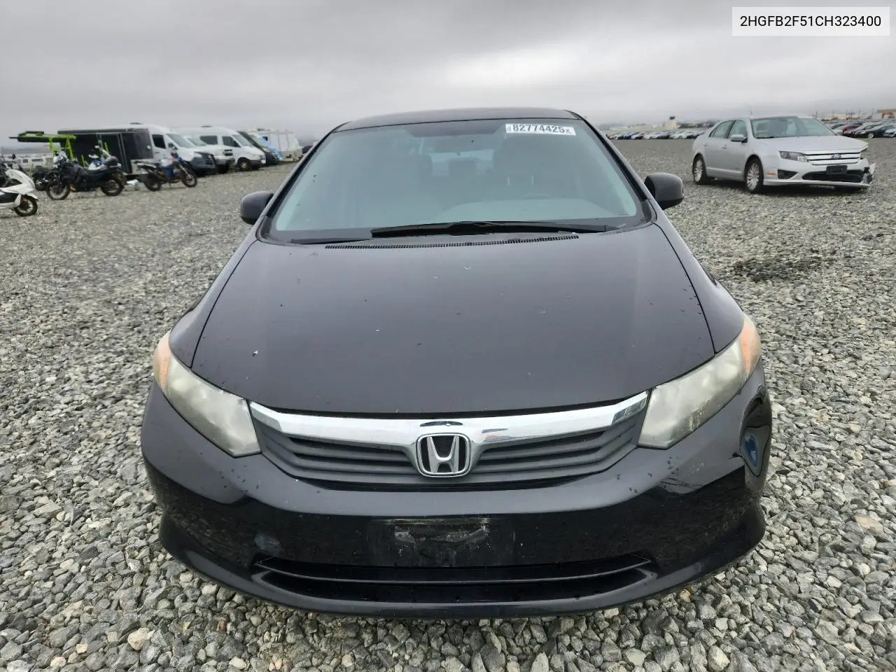 2HGFB2F51CH323400 2012 Honda Civic Lx