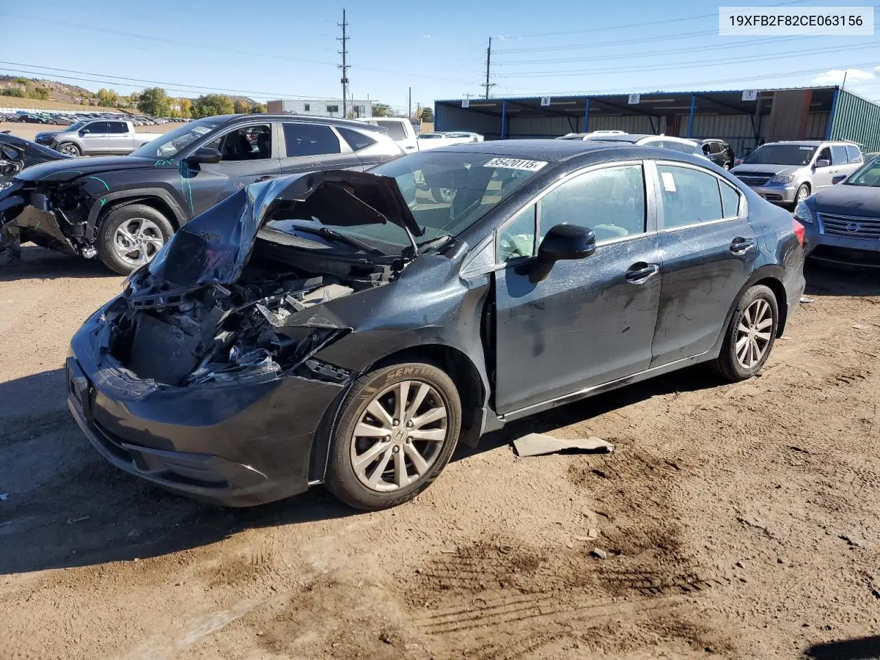19XFB2F82CE063156 2012 Honda Civic Ex