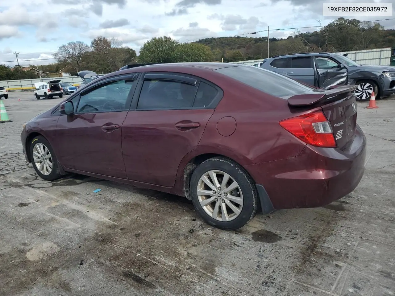 19XFB2F82CE035972 2012 Honda Civic Ex