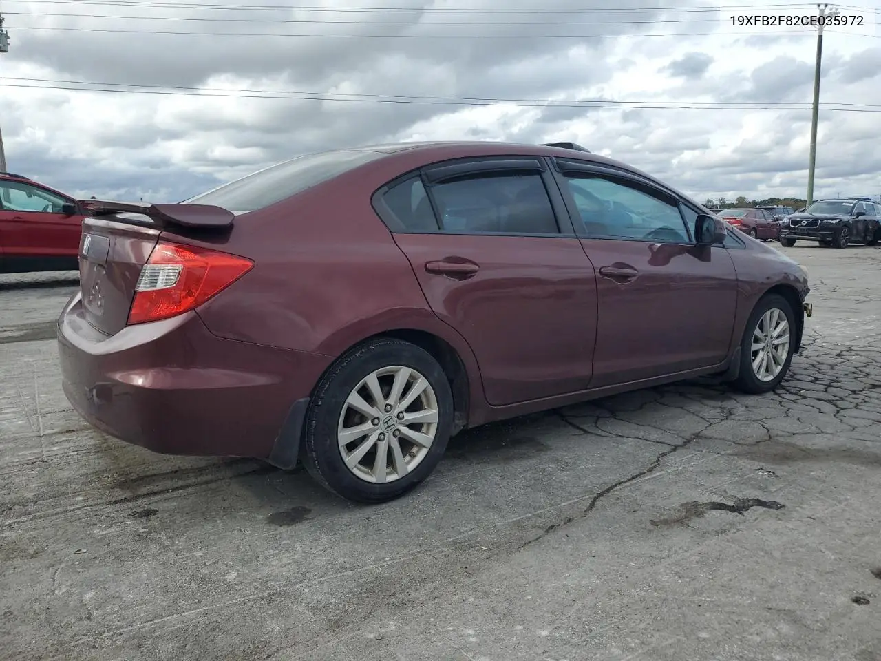 19XFB2F82CE035972 2012 Honda Civic Ex