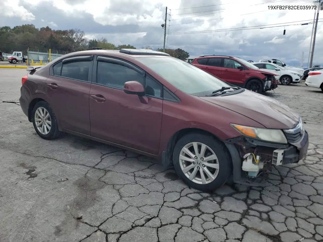 19XFB2F82CE035972 2012 Honda Civic Ex