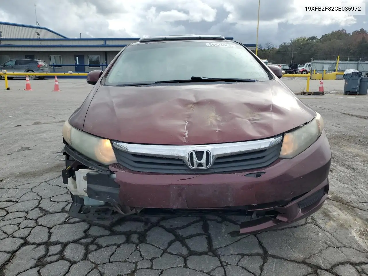 19XFB2F82CE035972 2012 Honda Civic Ex