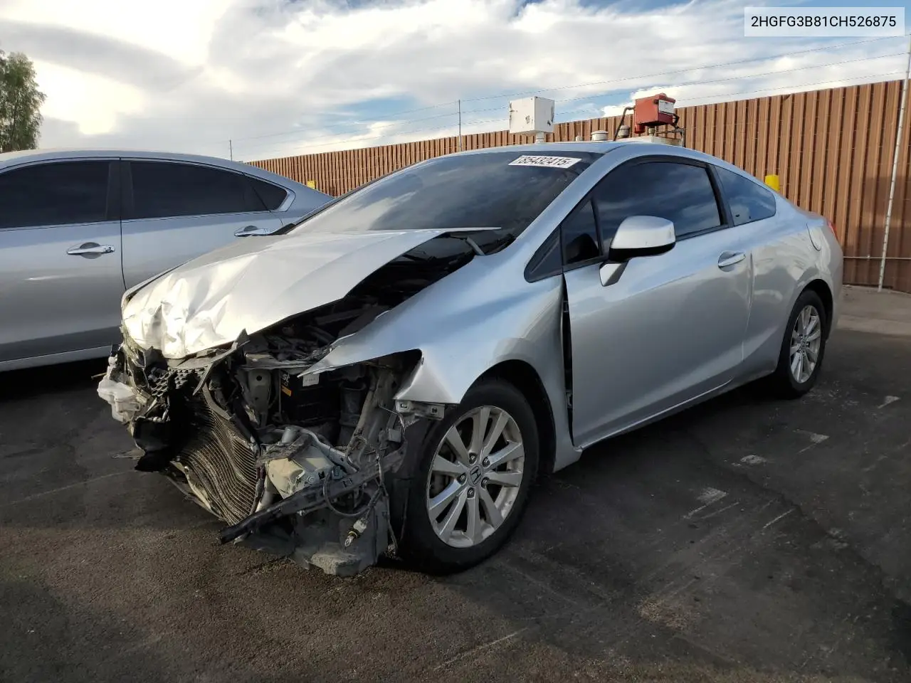 2HGFG3B81CH526875 2012 Honda Civic Ex
