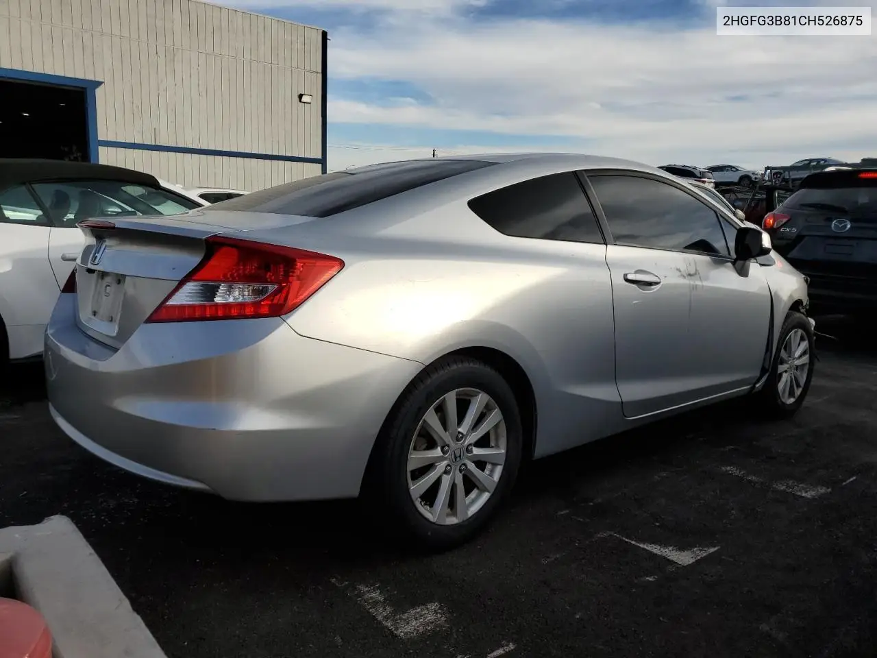 2HGFG3B81CH526875 2012 Honda Civic Ex