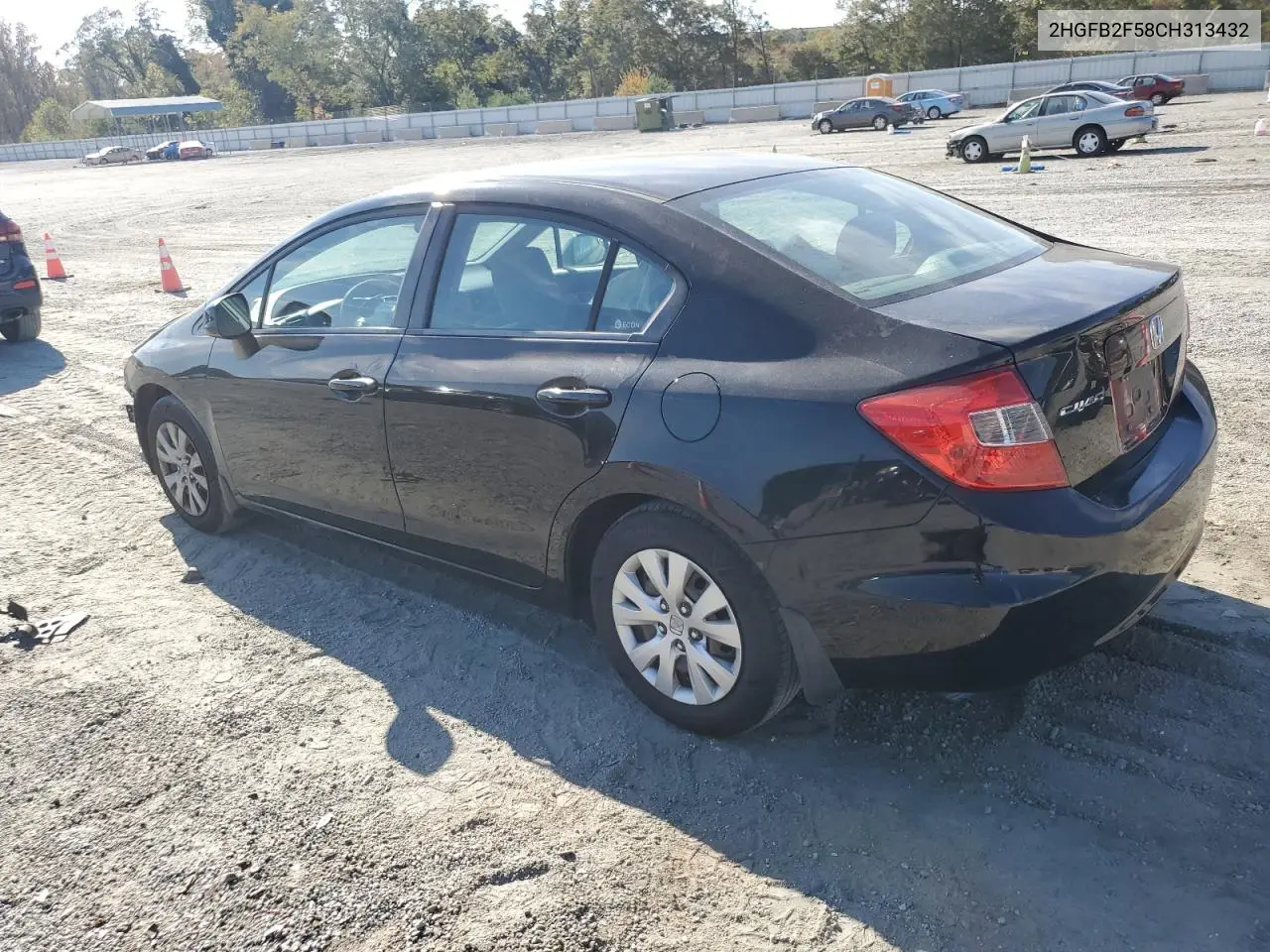 2HGFB2F58CH313432 2012 Honda Civic Lx